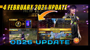 Akses ff advance server normalnya akan dibagikan secara rutin setiap beberapa bulan sekali oleh garena selaku developer free fire. Ob26 Update Free Fire 4 February 2021 Update New Map And Lobby Change Youtube