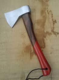 Axes Axe Ax Modified Hatchet Small 300 Grams On A Dutch Oak Tomahawk Axe Knives And Swords Vintage Tools