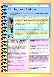 You have likely heard of the concept of double dating before. Vocabulary Dating And Relationship Language Esl Worksheet By Lilliebelly