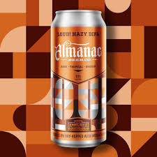 Almanac Beer Co 16 Oz Fresh Beer Series Dkng Almanac Beer Beer Label Design Fresh Beer