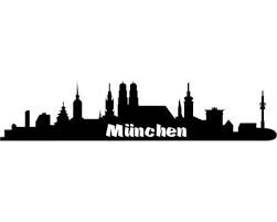 Последние твиты от skyline münchen (@skylineclubmuc). Autoaufkleber Munchen Aufkleber Skyline Plot4u