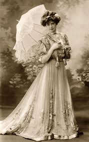 Victorian Era Gown With Parasol Victorian Fashion Edwardian Fashion Victorian Women