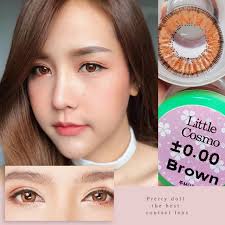 Little cosmo brown พร้อมส่งสายตาปกติ (prettydoll)
