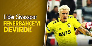 Fenerbahçe bu maçların 20'sinde yenilmedi (16g 4b 4m). Lider Sivasspor Fenerbahce Yi Devirdi