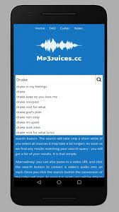 Mp3juice is a music app that has a large variety of free mp3 songs for its users to download or stream online. Mp3 Juices Free Music Downloader For Android Apk Download