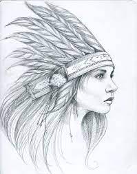 Amandalynn Feather Ladies Indian Tattoo Native American Tattoos Native American Drawing