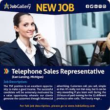 Telephone Sales Representative Job Opening Sales Jobs Sales Representative