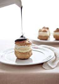 Vanilla Cream Puffs Bakenoir Com Desserts Sweet Recipes Eat Dessert