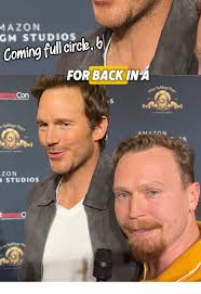 Just two brothers coming full circle. So great running into Chris Pratt at  @CinemaCon a few weeks back as I hosted for @The Hollywood Reporter Maybe  we will run into each other again at the ...