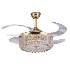 During hot summer months, keep yourself cool with these smart ceiling fans and remote controls for maximum comfort. China 42 Inch Ceiling Fan Led Pendant Light Gold Colour 4 Blade Reserval Remote Control Decoaration On Global Sources Decoration Ceiling Fan Crystal Light Ceiling Light