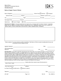 Guide on how to collect unemployment benefits, including eligibility, how to file a claim, how much unemployment insurance provides workers who are unemployed through no fault of their own with many free services are offered, including job listings, career counseling, resume and cover letter. Ides Appeal Form Fill Online Printable Fillable Blank Pdffiller