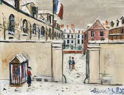 Maurice Utrillo 1883 1955 La Caserne A Soissons Signed Maurice Utrillo V Lower Right Oil On Canvas 7 1 2 By 9 1 2 In 19 Kraska Iskusstvo Kartiny Maslom