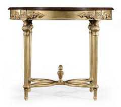 36 Inch High Console Tables Gold Color Classic Design Modern Glass Metal Console Table Center Table