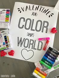 You've come to the right place! Free Colorable Valentine Tags And Posters With Kwik Stix