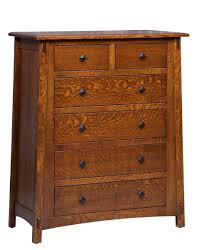 Amish San Marino Six Drawer Chest Mission Style Furniture Amish Furniture Arts And Crafts Furniture