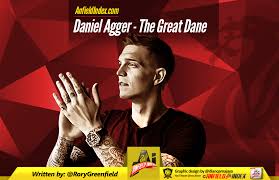 He started his senior career at danish club brøndby if in july 2004. Daniel Agger The Great Dane