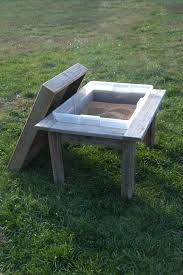 Sensory Table By Day Margarita Stand By Night Hmm Now If Only We Could Source Some Barn Wood Kids Sand Backyard Fun Outdoor Kids
