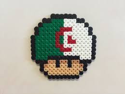 Perler Bead Mushroom Algeria By Bjrnbr Diy Perler Beads Perler Bead Patterns Hama Beads Patterns