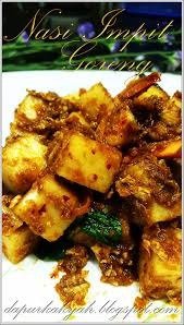 Are peace (gambar sekadar hiasan). Dari Dapur Kak Yah Nasi Impit Goreng
