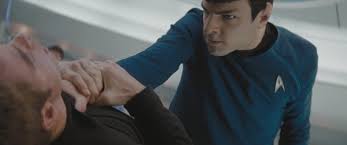 Image result for captain kirk throws finger