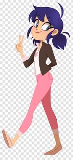 Drawing hair from the top of the head and using simple shapes to show the structure of the hair before going into details. Marinette Dupain Cheng Adrien Agreste Drawing Art Frame Ladybug Transparent Png