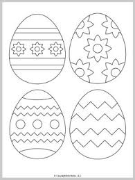 The free spring printables bundle includes printable easter wall art, printable easter cards and easter gift tags. Free Printable Easter Egg Templates And Coloring Pages Mombrite