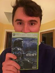Admin reveal to show off my copy of Halo 3: ODST I just got signed by the  legendary Marty O'Donnell! Got to talk politics with him for a few minutes,  was sad