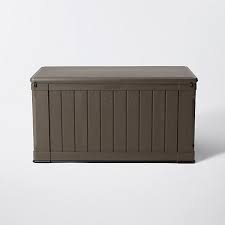 Coffre De Rangement Resine Lifetime Coloris Taupe 430 L Castorama