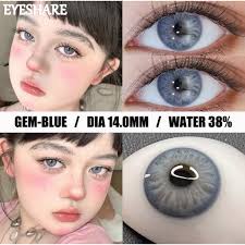 COD】EYESHARE 1 Pair PATTAYA Green/Blue Color Contact Lenses Natural  Contacts Eye Cosmetic Lens