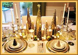 Gold Christmas Table Decoration Ideas Christmas Centerpieces Christmas Dining Table Holiday Table Settings