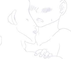 Base Type Thingy 3 Your Neck Looks Yummy Anime Base Anime Base Couple Anime Drawings Boy