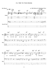 Thank you so much for the tabs. Fly Me To The Moon Sheet Music For Bass Mezzo Soprano Ukulele Mixed Trio Download And Print In Pdf Or Midi Free Sheet Music For Fly Me To The Moon By
