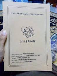 We did not find results for: 12 Jenis Kad Jemputan Perkahwinan Yang Rare No 3 Tu Tak Pernah Terfikir Langsung Kaki Kecoh