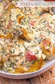 Add diced cooked chicken to the final product for added lean protein. Pioneer Woman Chicken Alfredo With Spinach And Tomatoes