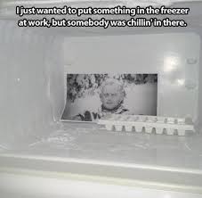 Maybe you would like to learn more about one of these? Irti Funny Picture 6164 Tags Jack Nicholson Freezer Frozen Shining Fridge