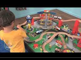 Assembly instructions this kidkraft airport express train set and table is perfect for children looking for an interactive and exciting play time! Airport Express Train Set And Table Espresso By Kidkraft Youtube