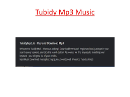 Nosso site fornece recomendações para o download de músicas que atendam aos seus hábitos diários de audição. Tubidy Free Mp3 Music Download Search Engine