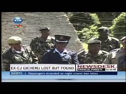 He was appointed by president mwai kibaki upon his election in 2003. Former Chief Justice Evans Gicheru Lost But Found Youtube