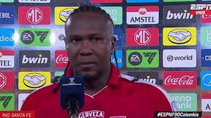 Rodallega valoró la ventaja de Santa Fe frente a Caracas