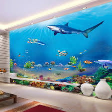 Con este diseño queremos que compartas todo: Mural De Pared 3d Personalizado Papel Tapiz 3d Animal Realista Tiburon Oceanico Papel Tapiz De Foto Para Paredes Papel De Pared No Tejido 3d Wallpaper For Walls 3d Photo Wallpaperwallpaper For Walls Aliexpress