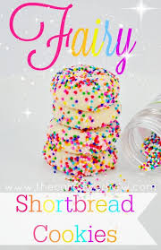 Fairy Shortbread Cookies Shortbread Cookies Sprinkle Cookies Shortbread