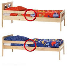 Mom makes 3 in 1 cotbed for toddler from daybed ikea hackers. Ruckruf Verletzungsgefahr Bei Ikea Kinderbetten Kritter Und Sniglar Cleankids Magazin