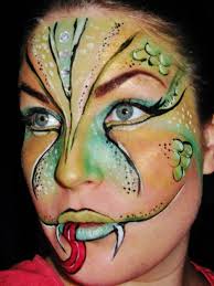 More images for how to paint a snake easy » 78 Easy Halloween Face Painting Ideas For Adults Fashion Hombre