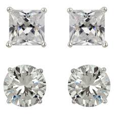 Biorace L Eau Hydrating Treatment Serum Sterling Silver Cubic Zirconia Duo Stud Earring Set A New Day Clear Stud Earrings Set