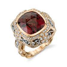 18k Rwg Tuscan Rose Tourmaline Ring Beautiful Jewelry Jewelry Amazing Jewelry