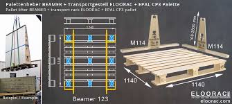 Feb 22, 2010 · caspari gmbh & co. Palettenheber Fur Euro Cp Und Sonder Paletten Von Eloorac