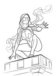 Miles Morales Ausmalbilder Malvorlagen Fur Jungen