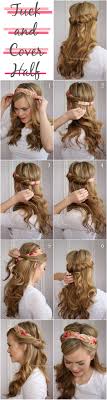 This might pull the top section straight whilst leaving a loose curl near to the bottom. Step By Step Headband Hairstyle Tutorials That You Should Try This Spring