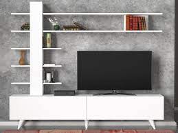dekorister aleyna tv unitesi beyaz kapida odeme hizli kargo oturma odasi tasarimlari tv tv unitesi
