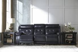 Ashley Graford Power Reclining Sofa In Navy 6470315 Buy Online Power Reclining Sofa Ashley Furniture Sofas Reclining Sofa
